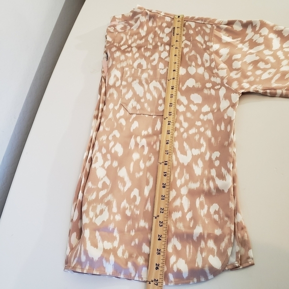 Black Label by Chico's Soft Satin Top long sleeve size XL NWT - Picture 14 of 14